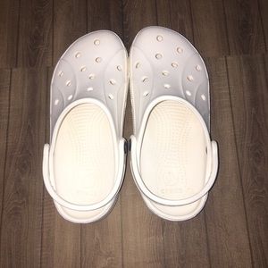 White Crocs